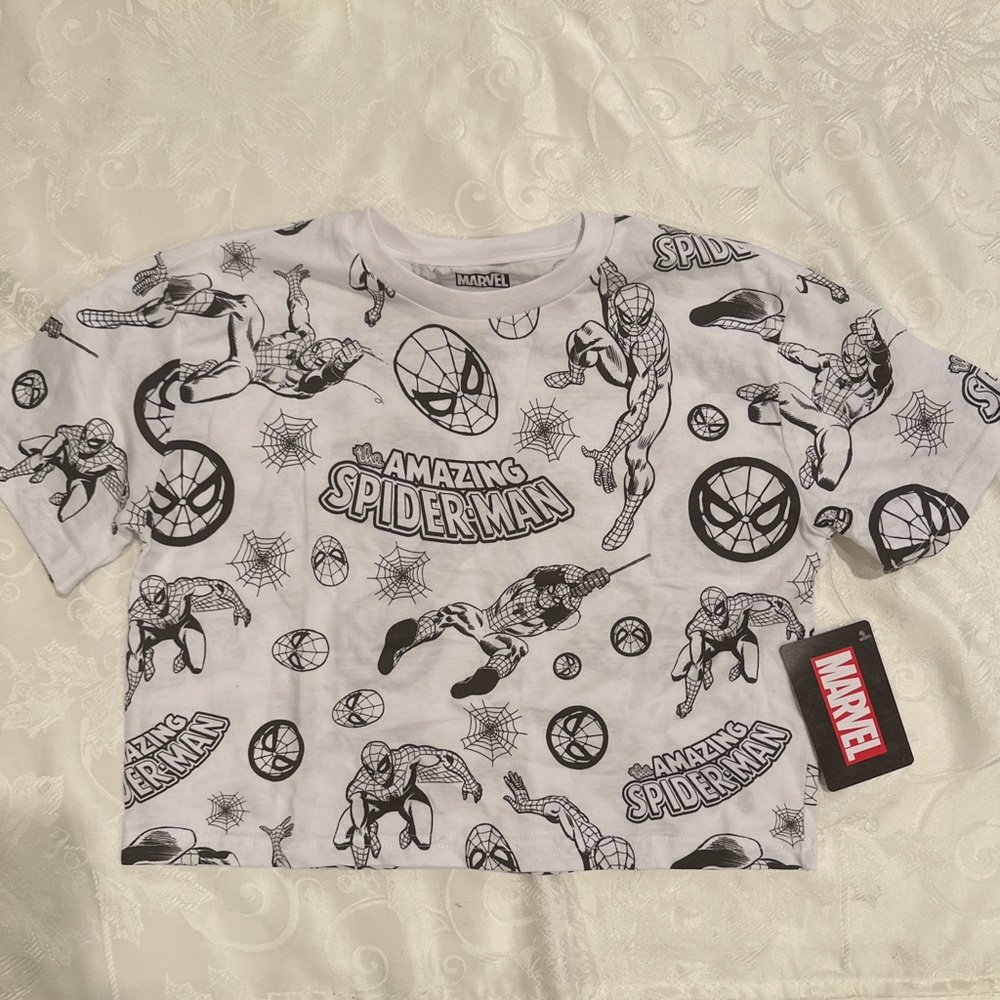 Spider-Man crop top